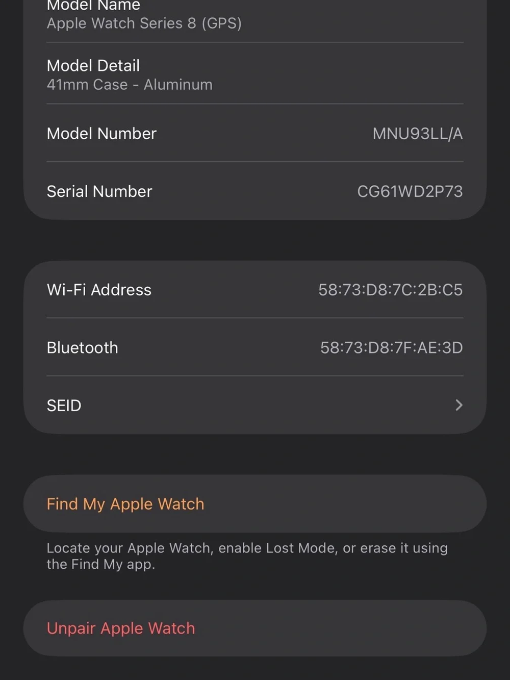 Apple watch series